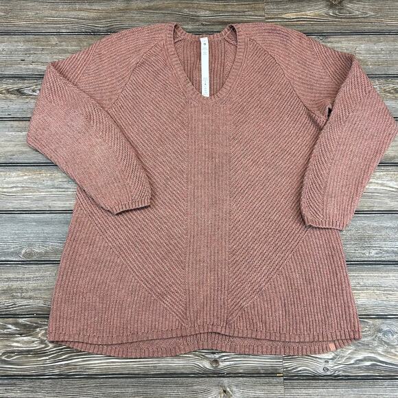 lululemon athletica Sweaters - Lululemon Pima Wool Blend Sweater Size 8